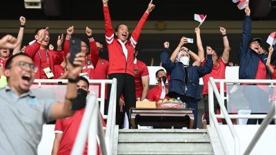 Presiden Jokowi Bakal Menyaksikan Pertandingan Timnas Indonesia Lawan Brunei