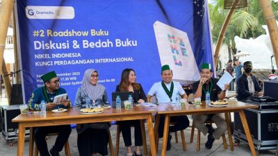 A. Ikram Rifqi Jadi Narasumber Bedah Buku ‘Nikel Indonesia Kunci Perdagangan Internasional’