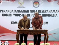 Bersinergi, KPU-Komisi Yudisial RI Teken MoU