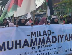Milad Muhammadiyah Ke-111, PCM Waru Gelar JJS dan Aksi Galang Dana untuk Palestina