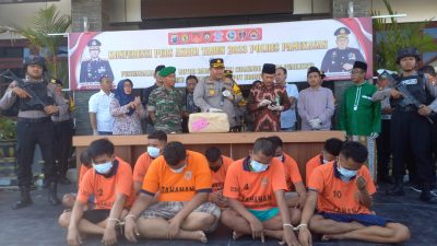 Polres Pamekasan Gagalkan Penyelundupan Ganja 2,8 Kg, Pembeli Ngaku Belum Sempat Bayar