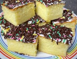 Resep spesial Bolu Vanila kuliner enak dan kekinian, intip bahan-bahannya di sini!