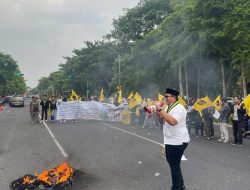 Mahasiswa Desak Kejati Jatim Bebaskan Pelapor Kasus Korupsi PT IMS