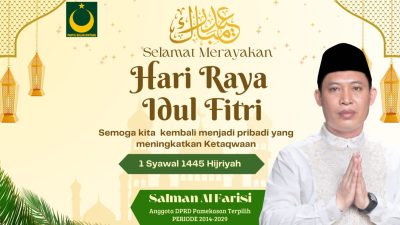Idul Fitri 1445 H, Salman Al Farisi: Momentum Menaiki Tangga Ketaqwaan