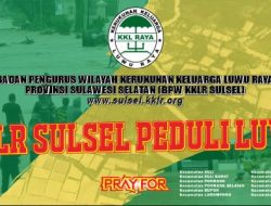 Peduli Bencana Luwu, KKLR Sulsel Gelar Open Donasi dan Kirimkan Bantuan