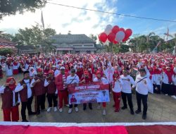 Semarakkan HUT ke-79 Kemerdekaan RI, Ribuan KPM PKH Ikuti JJS