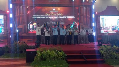 KPU Pamekasan Tetapkan Nomor Urut Paslon Pilkada