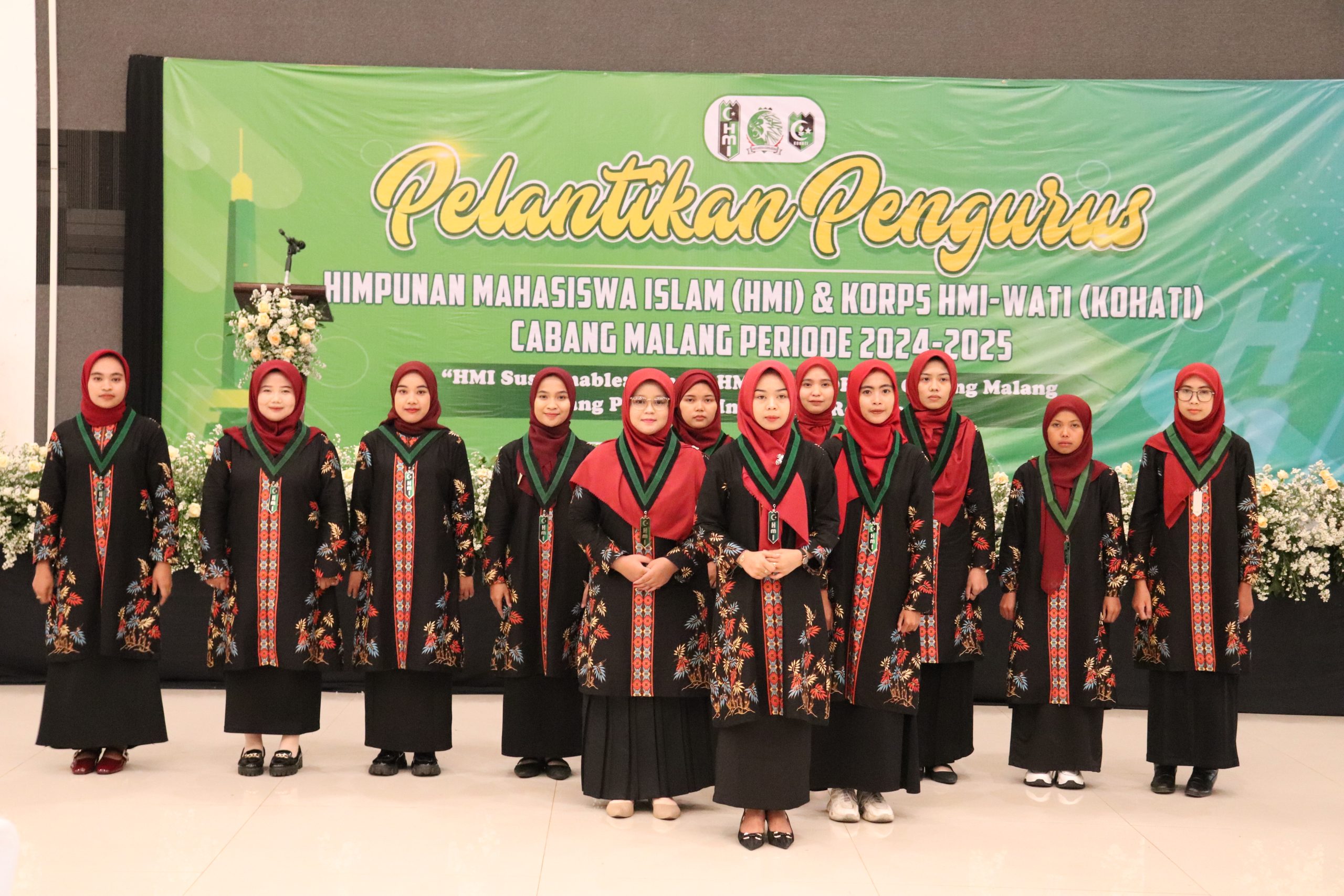 Prosesi Pelantikan Pengurus KOHATI Cabang Malang Periode 2024-2025