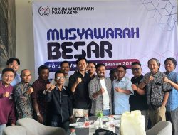 Ongki Terpilih Ketua Forum Wartawan Pamekasan 2024-2027, Usung Kerja Kolaboratif