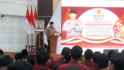 Bapak Kapolri Jenderal Pol Drs.Listyo Sigit Prabowo.Msi dalam penutupan Musyplenas Hima PERSIS