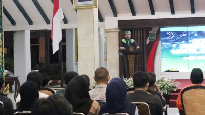 Sambutan Mirdan Idham (Ketua Umum HMI Cabang Malang) dalam acara Dies Natalis HMI Ke-78