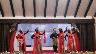 Salah satu Pentas Seni Tari dalam acara Dies Natalis HMI Ke-78