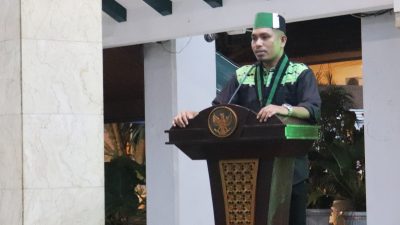 Sambutan Mirdan Idham (Ketua Umum HMI Cabang Malang) dalam acara Dies Natalis HMI Ke-78