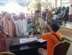 Pencairan BLTS Kesra di Banyuates Sampang Disambut Antusias Warga Desa Terosan