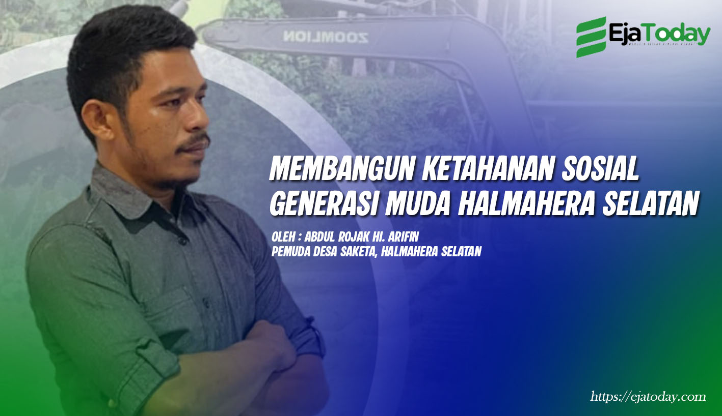 Abdul Rojak Hi. Arifin (Pemuda Desa Saketa, Halmahera Selatan)