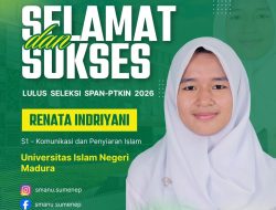 Kuliah di Kampus Islam Berbasis Negeri, Siswi SMA NU Sumenep Lolos SPAN-PTKIN di UIN Madura
