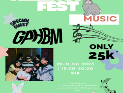 Mahasiswa UMM Dorong Branding Wisata Taman Kelinci Batu Lewat Festival Musik