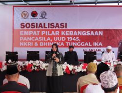 Ansari Sosialisasikan 4 Pilar Kebangsaan kepada Masyarakat Lawangan Daya