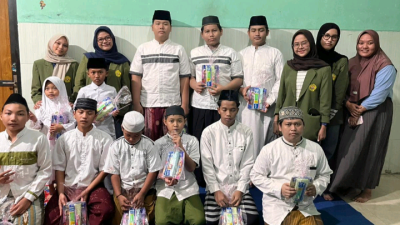 Mahasiswa UPN Veteran Jatim Tanamkan Moderasi Beragama di Panti Asuhan Ulul Azmi Surabaya